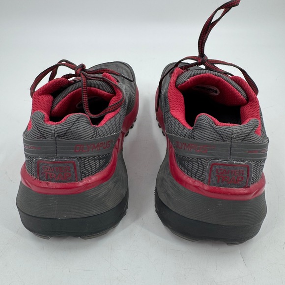 Altra Olympus Men's Foot Shape Gray Red Trail Running Shoes Size 9 AFM1859F2 - Picture 7 of 12